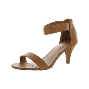 STYLE & COMPANY Womens Brown Paycee Round Toe Stiletto Sandals Shoes 5.5 M